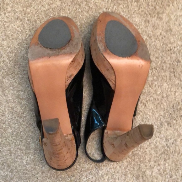 Stuart Weitzman Platform Sandal. 6.5. Gently used. - Picture 5 of 7